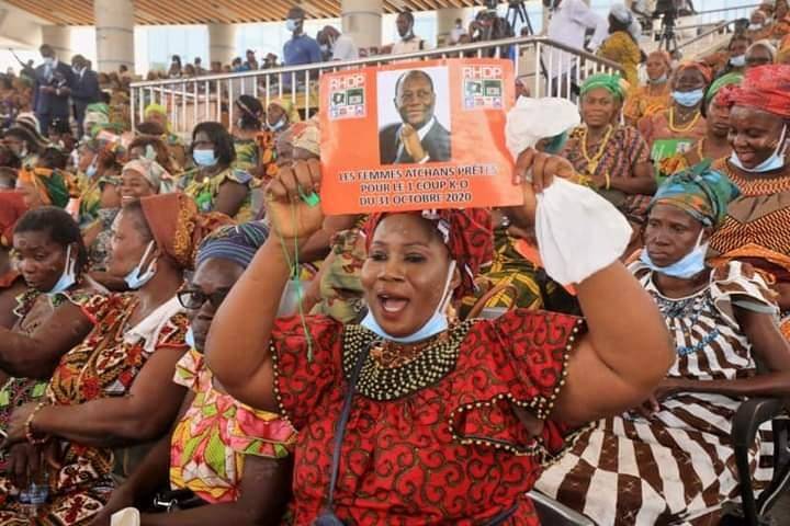 Présidentielle 2020, Alassane Ouattara : Le candidat des femmes Atchans