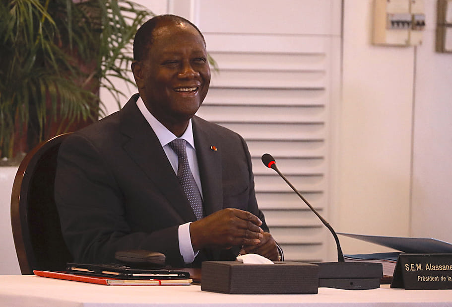 Alassane Ouattara se met en « confinement », après avoir été en contact avec une personne déclarée positive à la Covid-19 (Communiqué)