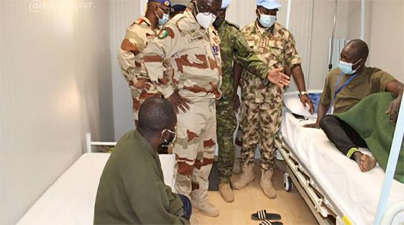 Attaque des casques bleus ivoiriens au Mali : le Général Doumbia aux côtés de ses hommes