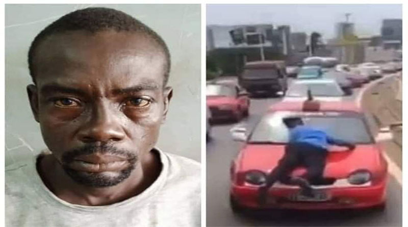 le chauffeur ayant trimbalé un policier à Abidjan sur le capot de son taxi a été condamné