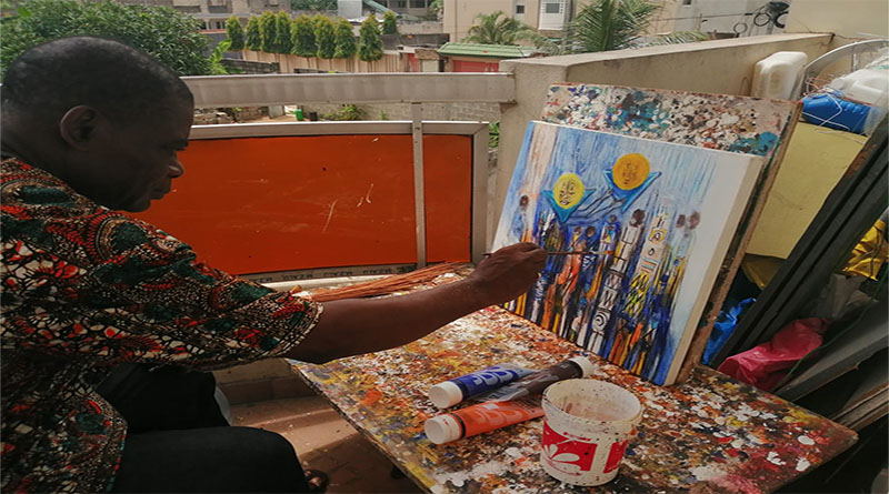 Interview avec l’artiste-peintre Marcel N’guessan