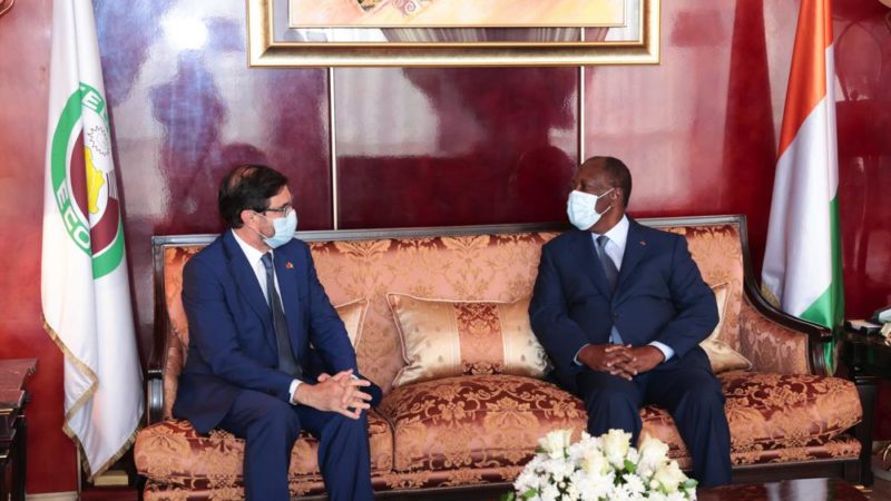 Diplomatie/Les Ambassadeurs d’Espagne et d’Italie ont fait leurs adieux au chef de l’Etat ivoirien