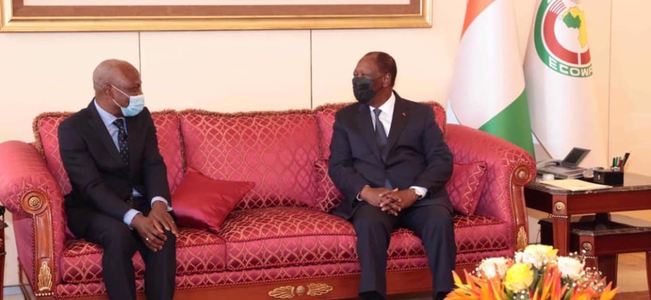Audience/Installation du FIDA à Abidjan/Alassane Ouattara s’entretient avec le président Gilbert Houngbo