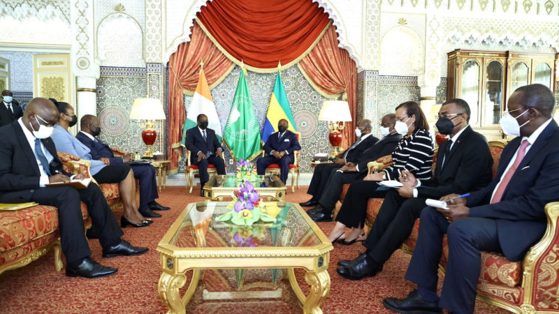 Coopération/Alassane Ouattara en visite d’amitié au Gabon