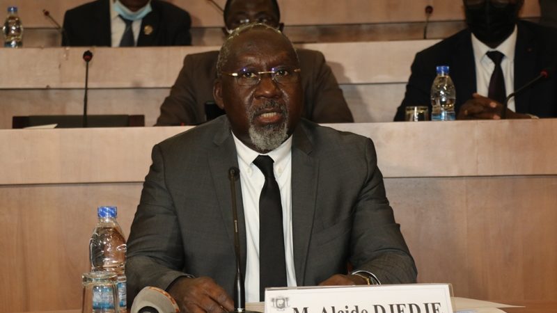 Lutte contre la corruption/Alcide Djédjé/« Plusieurs institutions internationales ont noté les progrès de la Côte d’Ivoire »
