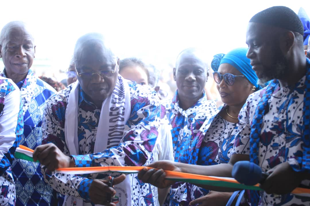 Inauguration du marché quartier Anyama-Ran/ Amidou Syll: « Aucun maire ne peut dire qu’il peut réaliser un kilomètre de bitume»