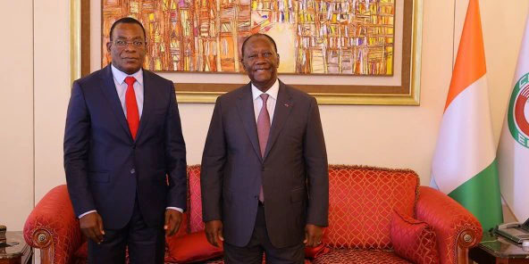 Financement des partis politiques/Ouattara donne une centaine de millions à Affi