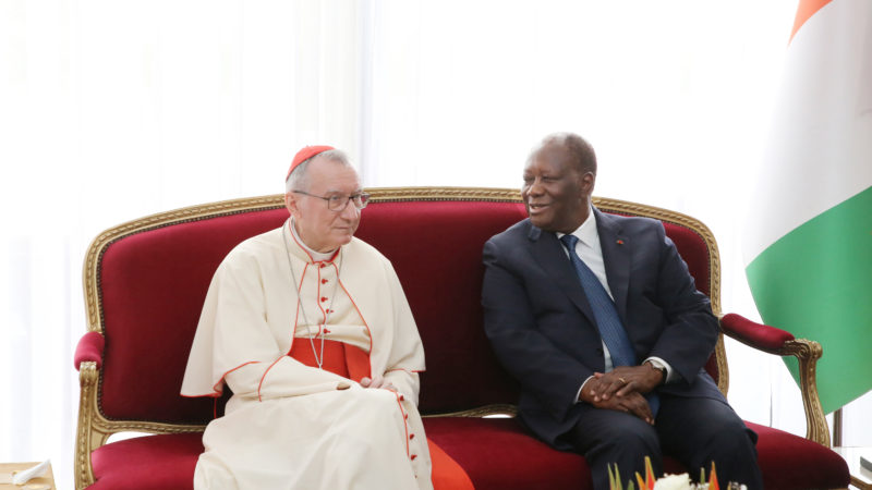 En visite en Côte d’Ivoire/Le Secrétaire d’Etat du Vatican : « La Côte d’Ivoire est engagé pour la paix… »