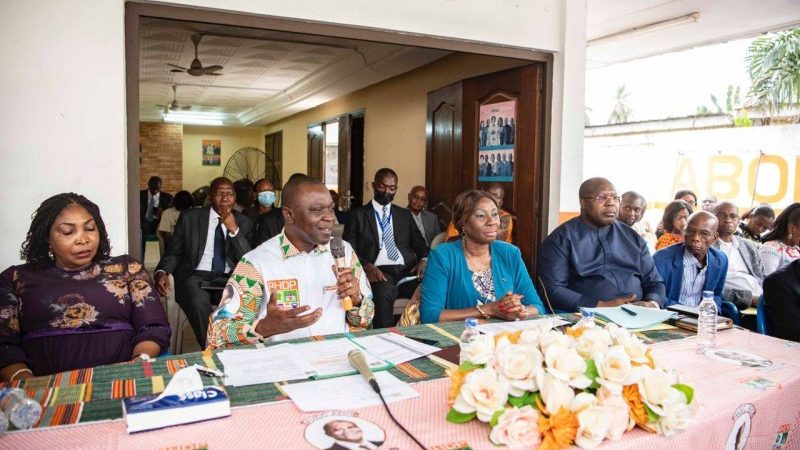 Abobo-Mission d’évaluation du RHDP, Amadou Koné/ « Il nous faut un parti fort et conquérant… »