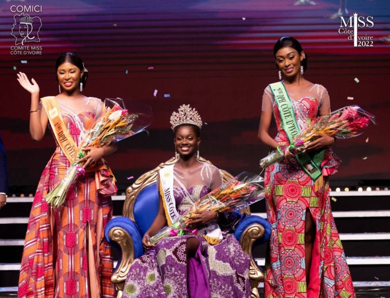 Miss Côte d’Ivoire 2022 /Marlène Kouassi succède à Olivia Yacé