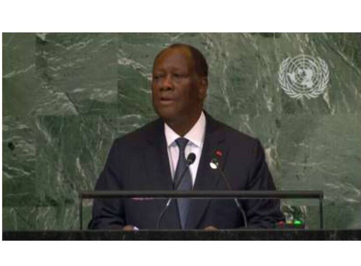 Discours du chef de l’Etat à la 77eme assemblée générale de l’Onu/Ouattara appelle à une réforme en profondeur de  l‘ONU