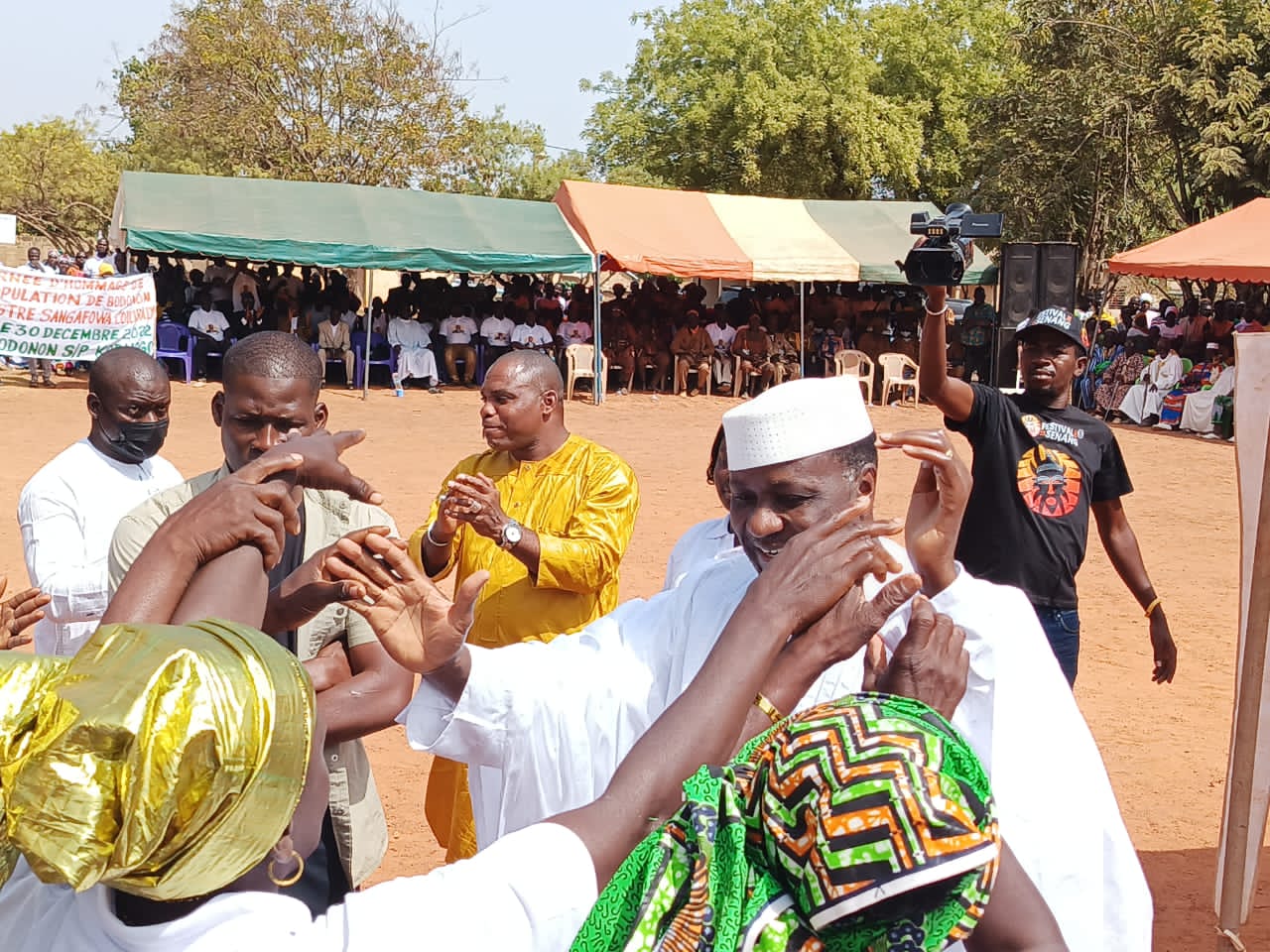 Poro-Bodonon-Elections locales 2023/Sangafowa Coulibaly aux populations : « En votant Sarassoro et Lass PR, vous votez Alassane Ouattara »