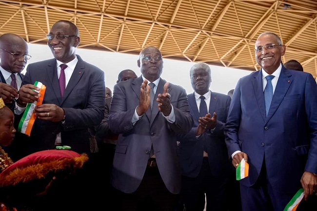 Infrastructures évènementielles : le Vice-président, Tiemoko Meyliet Koné, inaugure officiellement le parc des expositions d’Abidjan, bâti sur 16 hectares pour plus de 75 milliards FCFA