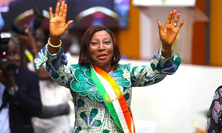Yamoussoukro/ Sénat, Kandia Camara, la nouvelle présidente : « Je perçois mon élection comme un sacerdoce »