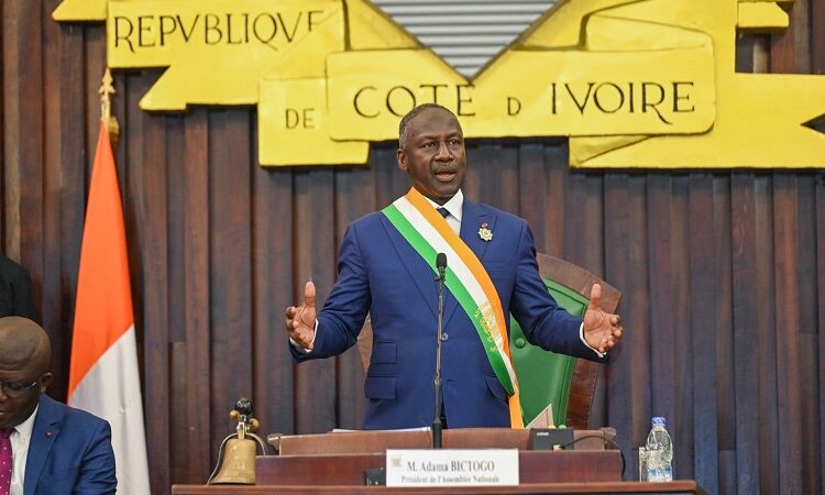 Le président de l’Assemblée nationale, Adama Bictogo à Bruxelles : plusieurs rencontres à l’ordre du jour