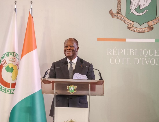 Présentation de vœux du nouvel an du corps diplomatique : l’adresse du président Alassane Ouattara