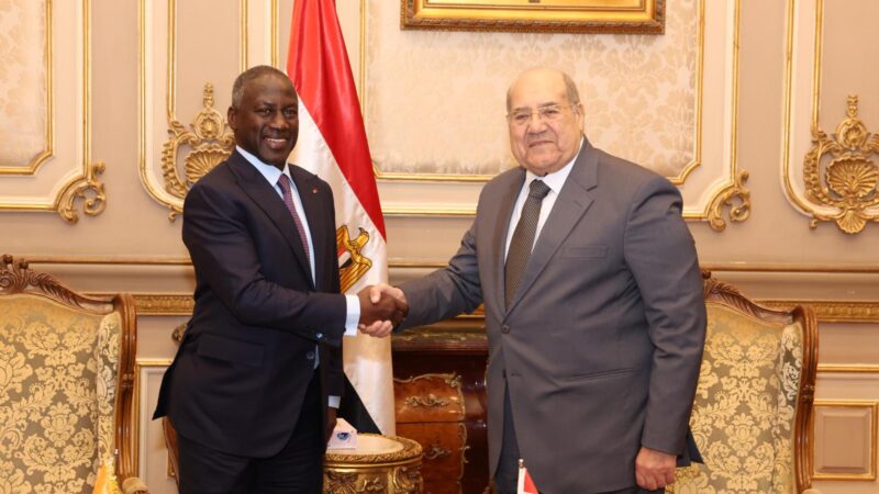 Relation bilatérale Côte d’Ivoire-Égypte : Adama Bictogo veut redynamiser la coopération parlementaire